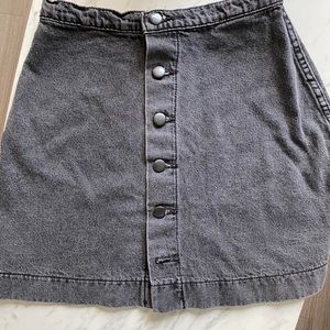 American Apparel Denim Skirt
